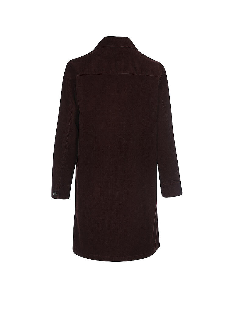 A.P.C. Blusenkleid Aurelia rot